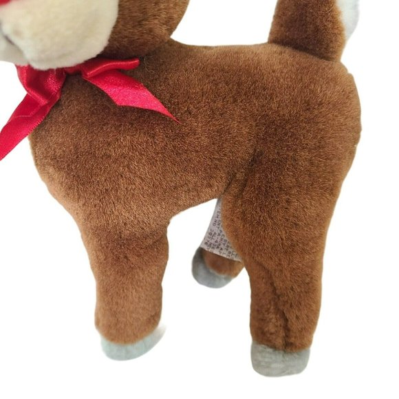 VTG Applause Rudolph the Red Nosed Reindeer 10" Plush Stuffed Christmas R.L. May - Picture 3 of 8